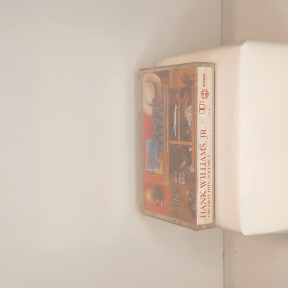 Hank Williams Jr greatest Hits Volume 2 vintage cassette tape Warner Bros record - Picture 3 of 9